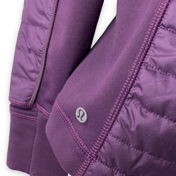 NEW PRICE ** Lululemon Athletica First Mile Jacket Plum Magenta Purple - Picture 4 of 7